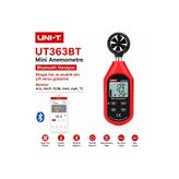 Unit UNI-T UT 363 BT Bluetooth Mini Anemometre