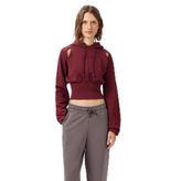 UNITED4 Classic Kadın Bordo Sweatshirt
