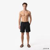 UNITED4 Regular Fit Erkek Siyah Deniz Şortu