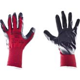 Universal 8802 Techno Bordo-Siyah Eldiven No:10 Ce-02 (1 Adet)