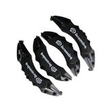 Üniversal Brembo Siyah Kaliper Kapağı 4 Parça Ön Arka Set