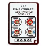 Universal Enjektör Lpg 7no (Takım)