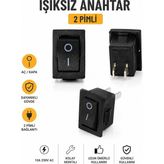 Universal Mini On Off Aç Kapa Anahtar Düğme 2p