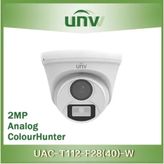 UNV UAC-T112-F28-W 2 MP Dome 2.8 mm IR Analog Kamera