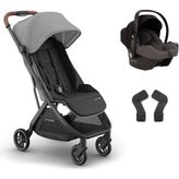 Uppa Baby Uppababy Minu V3 Cosmo Travel Sistem Bebek Arabası Greyson - Grey
