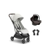 Uppababy Minu V3 Cosmo Savannah Grey Seyahat Sistem Bebek Arabası - Gümüş