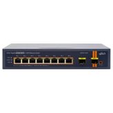 Uptech SW1082-GGSP 8 Port Poe Gigabit 2SFP Switch