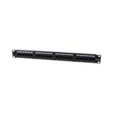 Uranıum LEOPP-UC6-2524 Cat6 24 Port Utp Dolu Patch Panel - Siyah