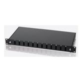 URANIUM PPR12PSCDX 12 PORT F/O SC DX RAL9005 PATCH PANEL(10F-SB1U12PSCDX-REA)