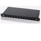 URANIUM PPR12PSCDX 12 PORT F/O SC DX RAL9005 PATCH PANEL