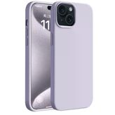 Uray Store Apple İphone 15 Plus Kılıf First Silikon - Lila