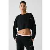 Urban Beat Mıcha Kadın Siyah Sweatshirt