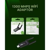 USB 3.0 Wireless Adaptör – 2.4ghz & 5ghz Destekli
