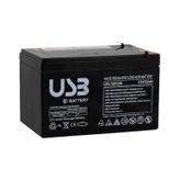 USB AKU 12V 7AH BAKIMSIZ KURU AKÜ
