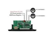 Usb Bluetooth Fm 12v ( 2 Hoparlör Bağlanabilen ) Mp3 Dekoder