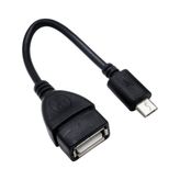 Usb To Micro Usb 14 Cm Otg Data Kablosu