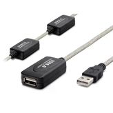 Usb Uzatma Kablosu 25 M - Silver Siyah Hdx7546