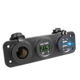 USB VOLTMETRE ŞARJ SOKETİ 3LÜ SET - TEKNE KARAVAN USB SETİ