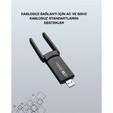 USB Wifi Adaptör – 1200 Mbps Hız - Lisinya