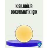 Uslucan Alışveriş LED Hareket Sensörlü Gece Lambası Kablosuz Duvar Tipi