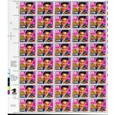 USPS Elvis Presley Pulları - 50'li Sayfa 29 Cent Posta Pulları