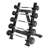 USR BR17D Tek Taraflı Barbell Rafı-5 li Düz Barbell Seti