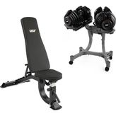 USR Mnara-80 Ayarlı Bench-2x40 Kg Dambıl Seti - 80 kg