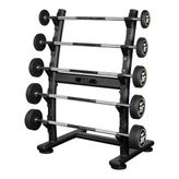 USR Priene BR50D 5 li Düz Barbell-Raf Set