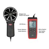 Ut363S Mini Rüzgar Hızı Ölçer Anemometre