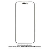 Uyumlu İphone 16 Pro Ön Cam Lensi Ocalı