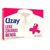 Uzay 12'li Leke Çıkarıcı Mendil