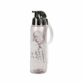 Uzay Desenli Askılı Matara 500 ml - Şeffaf