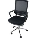 Uzay Nehir Siyah Ofis Çalışma Koltuğu