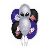 UZAY TEMALI 10 LU BALON