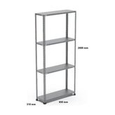 Uzman Grup Raf Sistemleri Uzman Grup Raf Çelik Raf 4 Raflı 2metre 31 x 93 Çelik Raf Depo Rafı