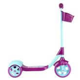 Uzman İthalat Pembe Sepetli Frenli 3 Tekerlekli Scooter