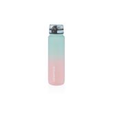 Uzspace Tritan Su Matarası 1000ml, Mint Pembe