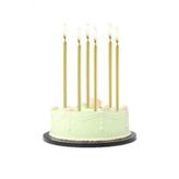 Uzun Gold Pasta Mumu 20 cm 6'lı