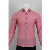 Uzun Kol Slim Fit Desenli Gömlek