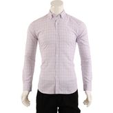 Uzun Kol Slim Fit Gömlek - Orta Lila