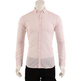 Uzun Kol Slim Fit Gömlek - Pembe