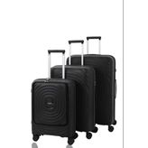 V2407 Policarbon Valiz Siyah Set