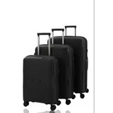 V2408 Policarbon Valiz Siyah Set
