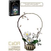 Vagonlife Cada Artizan Winter C59026W Dekoratif ve Koleksiyonluk Çiçek Modeli 990 Parça Yapay Bitki FFC59026W