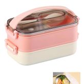 Vagonlife Celik Lunch Box 1500 Ml Vgn-465 Pembe