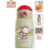 Vagonlife Cocosmile 470 ml Beyaz Çelik Termos