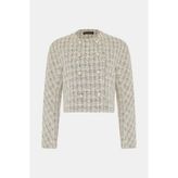 Vakko Beige Plaid Jacket - 38 - Siyah