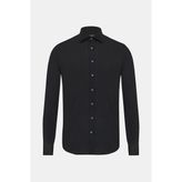 Vakko Black Exclusive Poplin Shirt - 42 - Siyah