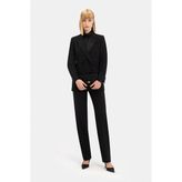 Vakko Black Tuxedo Collar Jacket - 46 - Siyah
