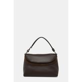 Vakko Brown Leather Bag